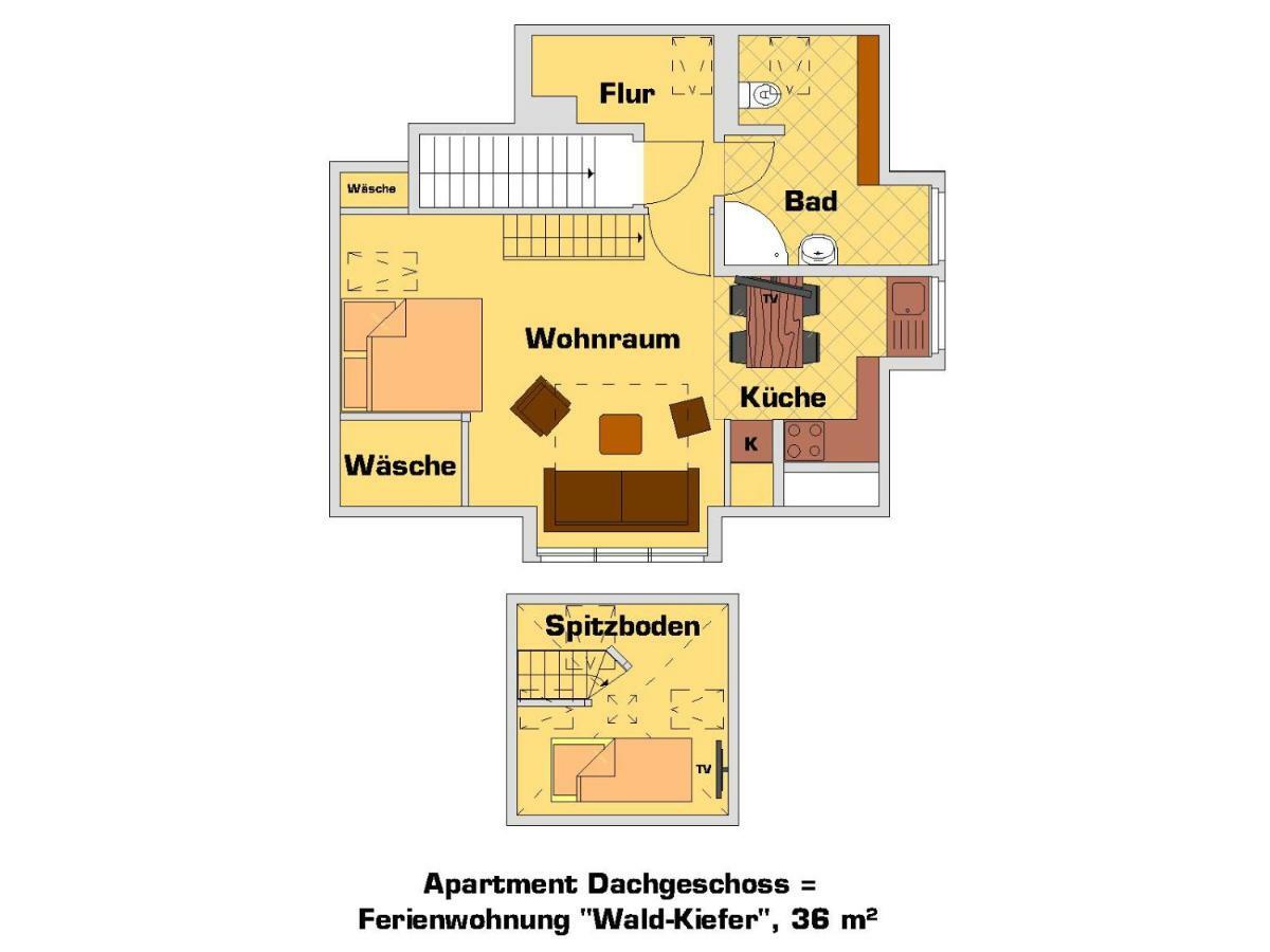 “Haus Am Kuestenwald” Ferienwohnungen Граль-Мюріц Екстер'єр фото